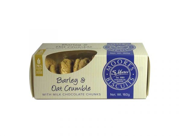 Moores Barley & Oat Crumble Biscuits with Chocolate Chunks