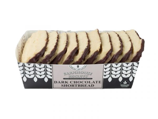 Farmhouse Biscuits Dark Chocolate Shortbread