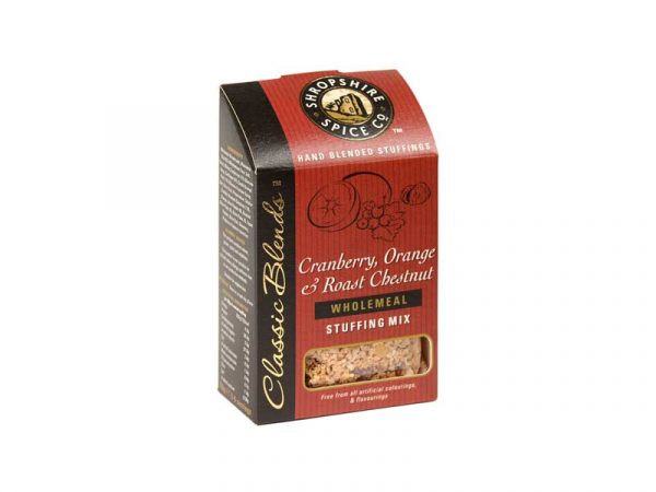 Shropshire Spice Co Cranberry, Orange & Roast Chestnut Stuffing