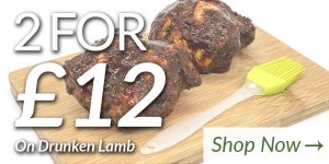 2 Drunken Lamb Rumps for £14