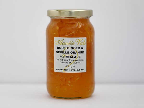 Auntie Vals Stem Ginger & Thick Cut Marmalade