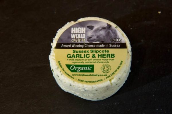 High Weald Dairy Slipcote Garlic and Herb